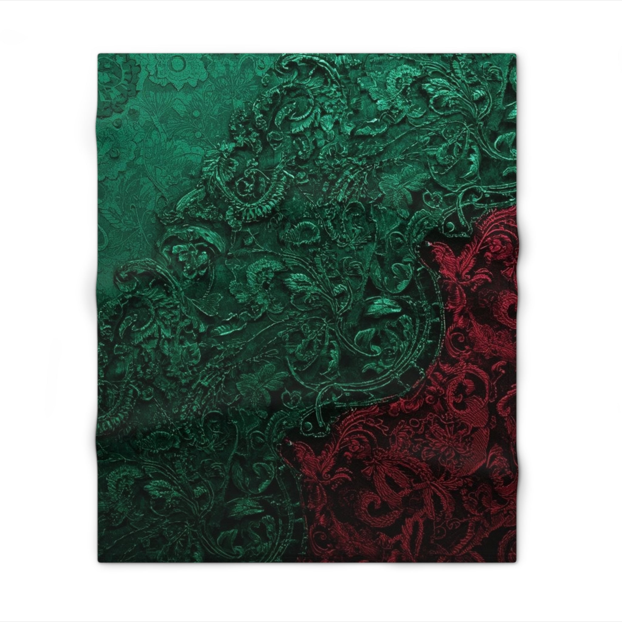 Elegant Ombre Throw Blanket Cozy Home Decor Gift For Him - Rosetta Creative Boutique